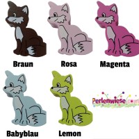 Motivperle Holz Ganzer Fuchs